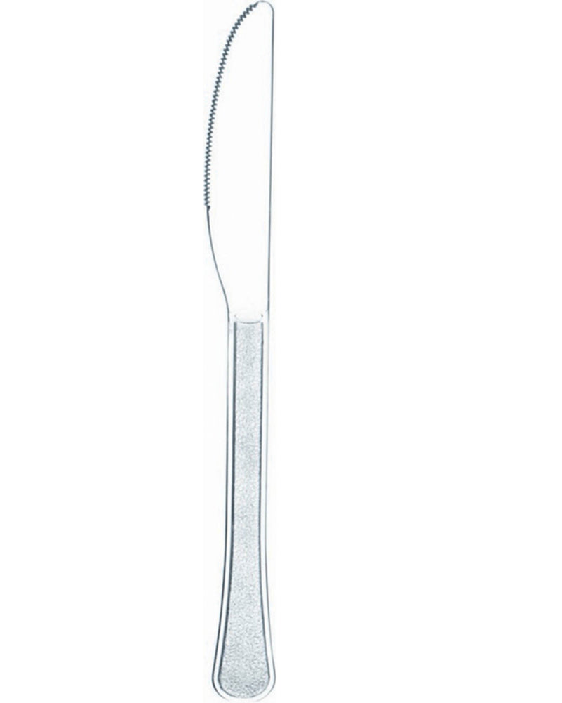 Clear Heavy Weight Knife Pack of 20