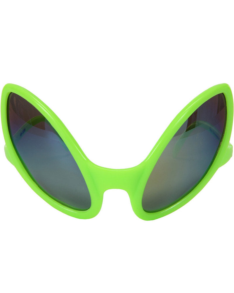 Close Encounter Green Deluxe Glasses