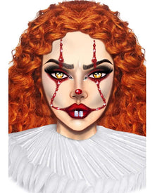 Clown Adhesive Face Jewels For Halloween