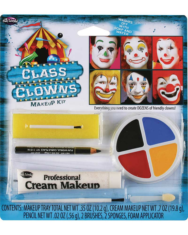 Clown Character Make Up Family Kit