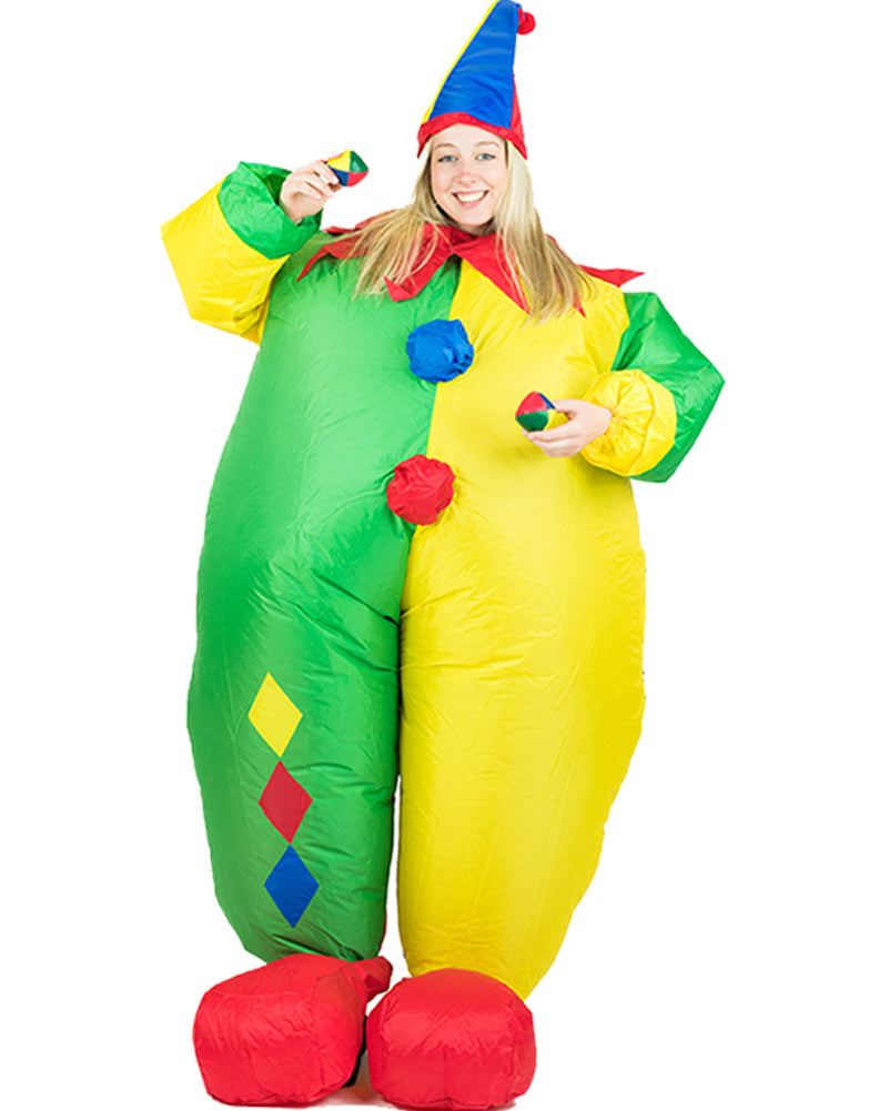 Inflatable Clown Adult Costume