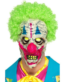 Clown UV Black Light Halloween Mask
