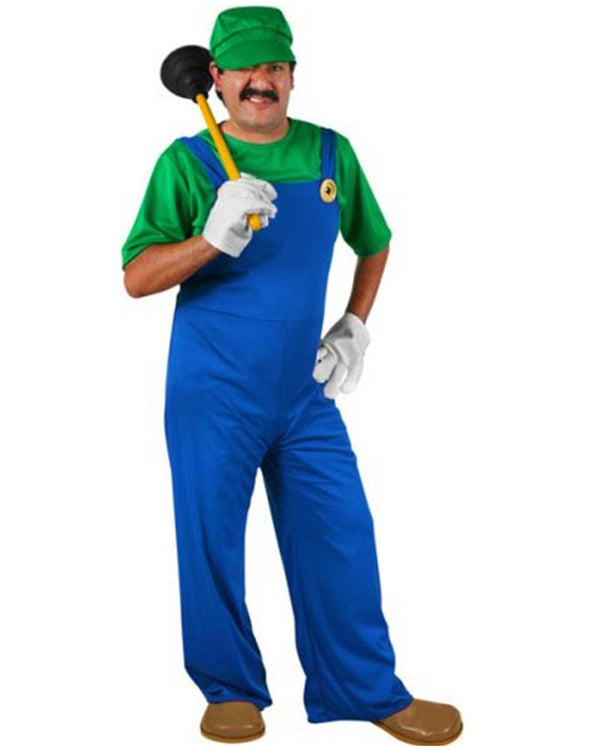 Super Plumber Mens Costume