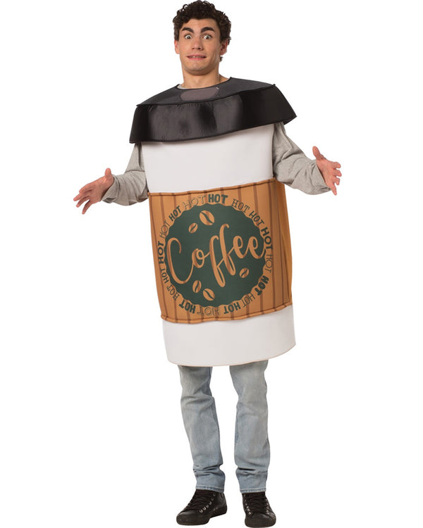 Coffee 2 Go Adult Costume