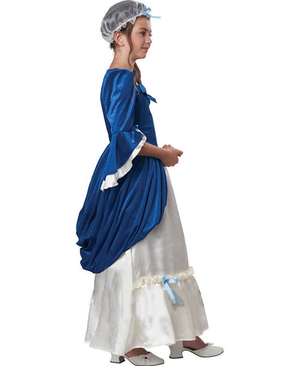 Colonial Era Dress Girls Costume