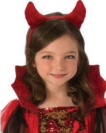 Colour Magic Devil Girls Halloween Costume