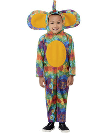 Colourful Elephant Toddler Costume