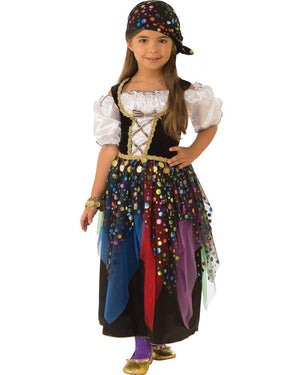Colourful Gypsy Girls Costume