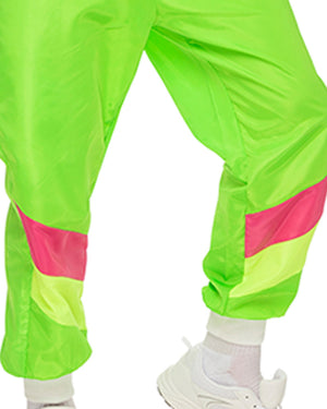 80s Neon Tracksuit Mens Costume