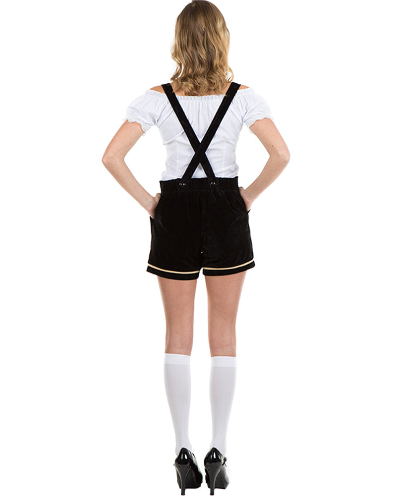 Charlotte Deluxe Oktoberfest Lederhosen Womens Costume