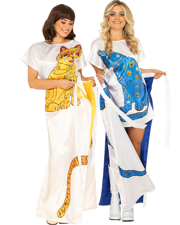 Swedish Superstar Complete Deluxe Blue Cat Womens Costume