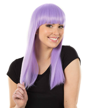 Fashion Deluxe Pastel Lavender Long Wig