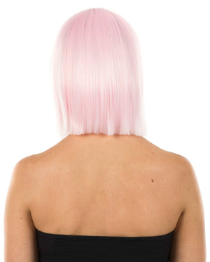 Fashion Deluxe Pastel Pink Bob Wig