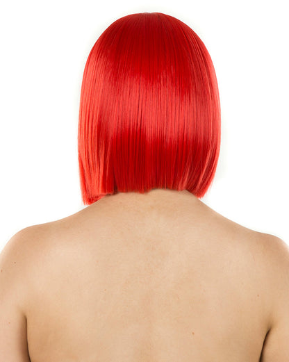 Fashion Deluxe Red Bob Wig