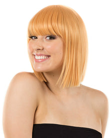 Fashion Deluxe Strawberry Blonde Bob Wig