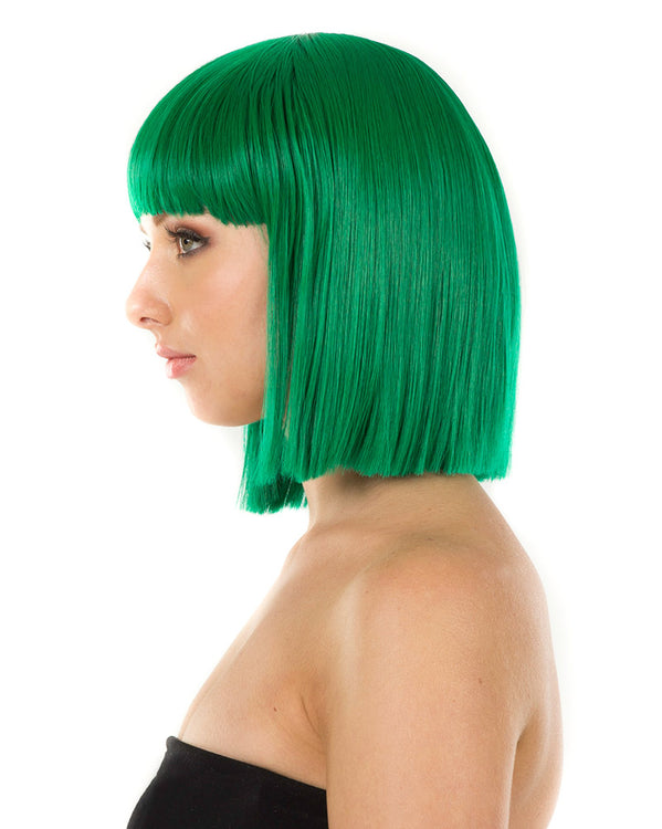 Fashion Emerald Green Bob Deluxe Wig