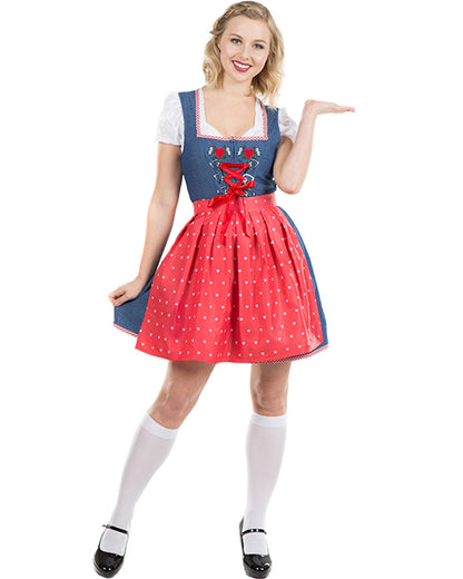 Hanna Deluxe Oktoberfest Dirndl Womens Costume