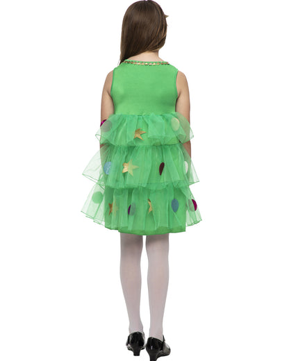 Pretty Christmas Tree Girls Christmas Costume