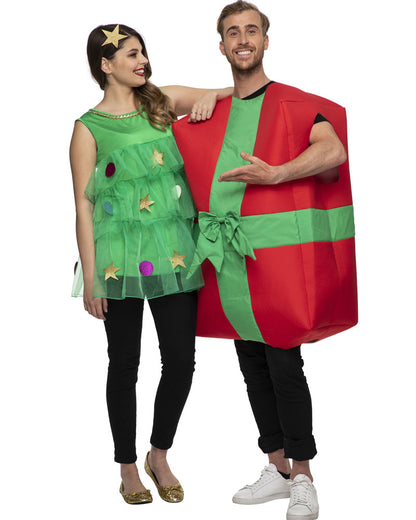 Pretty Christmas Tree Tunic Womens Christmas Costume