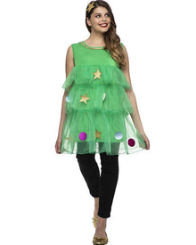 Pretty Christmas Tree Tunic Womens Christmas Costume