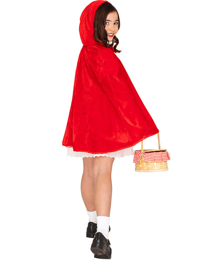 Storybook Red Riding Hood Deluxe Girls Toddler Book Week Costume