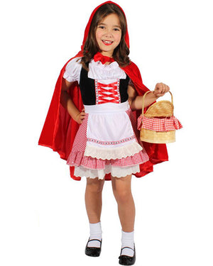 Storybook Red Riding Hood Deluxe Girls Toddler Costume