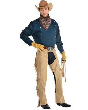 Cowboy Lasso Bandana Gloves and Belt Loop Set