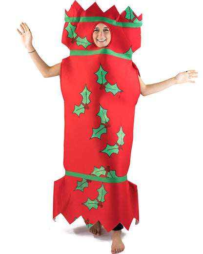 Cracker Foam Adult Christmas Costume