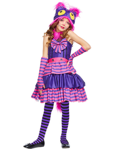 Crazy Cheshire Cat Premium Kids Book Week Costume