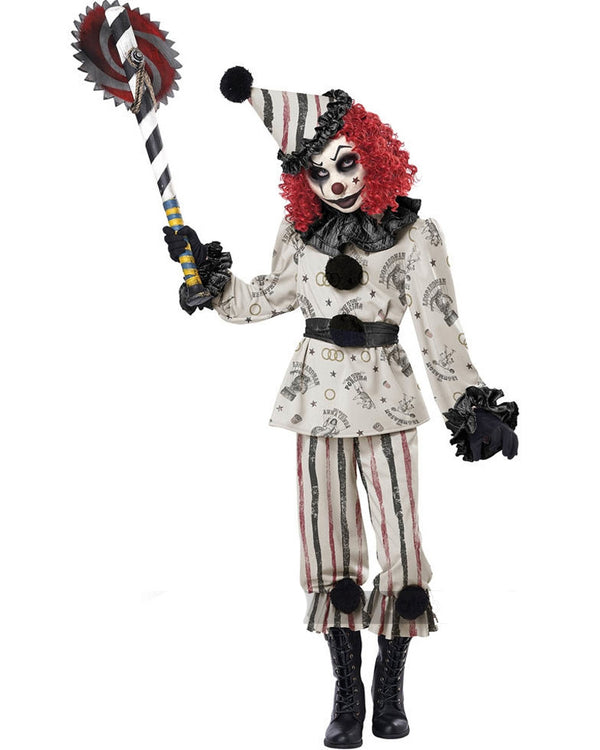 Creeper Clown Girls Costume