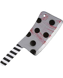 Creepy Clown Cleaver Halloween Prop
