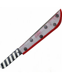 Creepy Clown Machete Halloween Prop 49.5cm