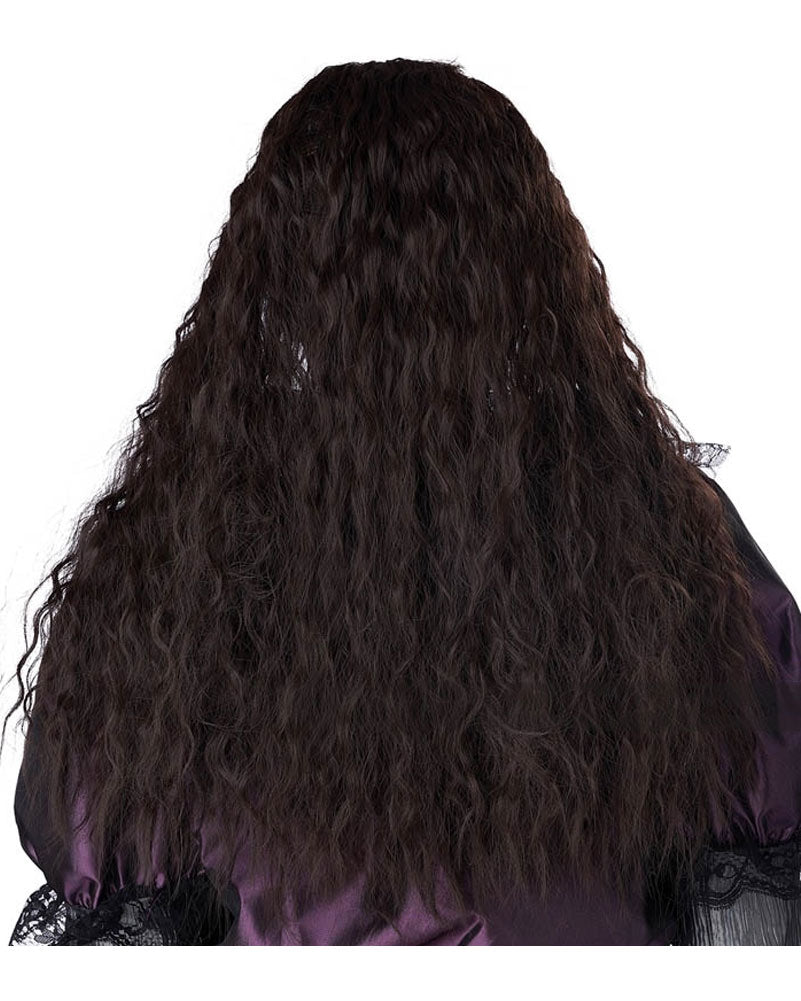 Creepy Doll Long Brown Wig