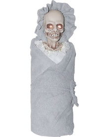 Creepy Skeleton Baby Halloween Prop 66cm