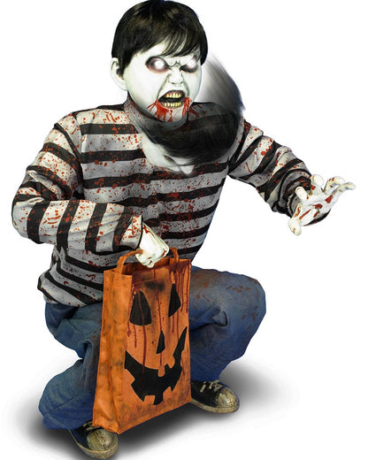 Crouching Candy Eater Animatronic