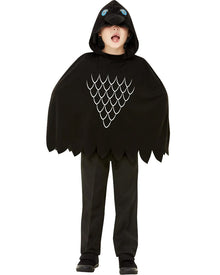 Crow Poncho Kids Halloween Costume