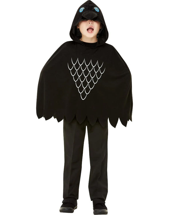 Crow Poncho Kids Costume