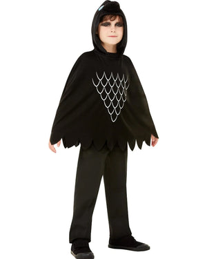 Crow Poncho Kids Costume