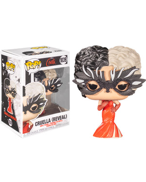 Disney Cruella Reveal Pop Vinyl