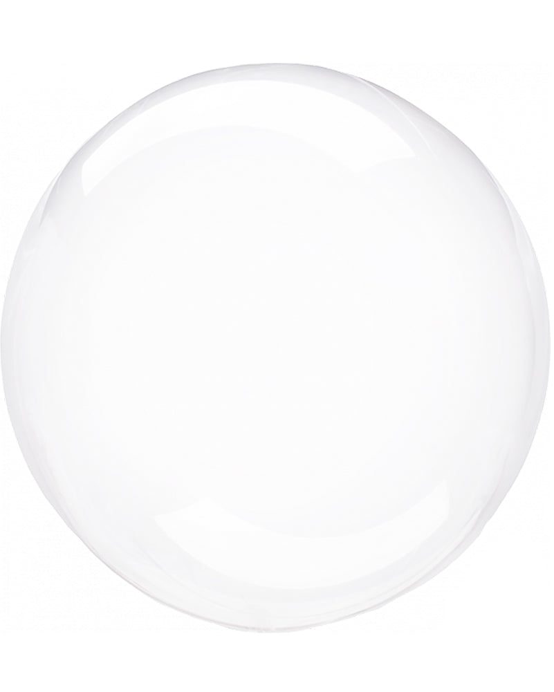 Clear 50cm Round Latex Balloon