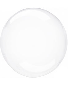 Clear 50cm Round Latex Balloon