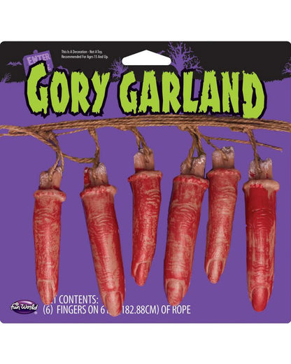 Cut off Fingers Garland 1.8m