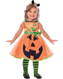 Cute Pumpkin Toddler and Kids Halloween Costume