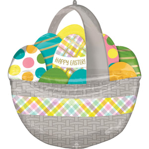 SuperShape XL Easter Egg Basket Balloon