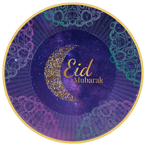Opulent Eid 23cm Paper Plates Pack of 8