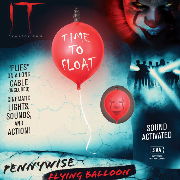 IT Chapter 2 Animated Flying Balloon Prop 24cm