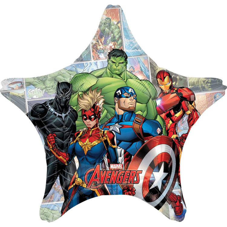 Jumbo HX Avengers Marvel Powers Unite Balloon