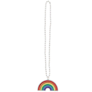 Team Spirit Rainbow Bling Necklace
