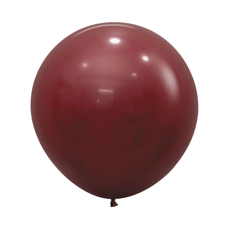Sempertex 60cm Fashion Merlot Latex Balloons 018 10PK