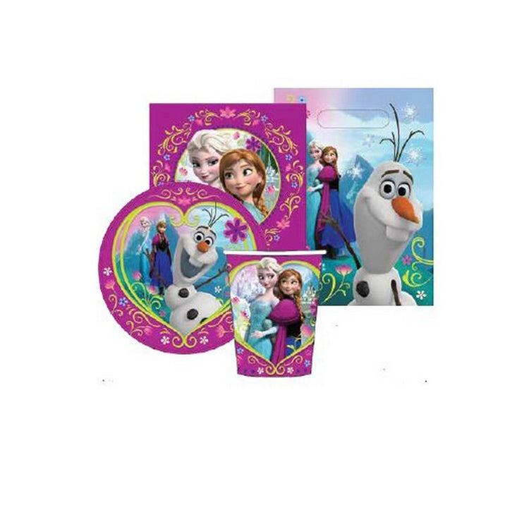 Disney Frozen 40 Piece Tableware Party Kit for 8 Pack of 40